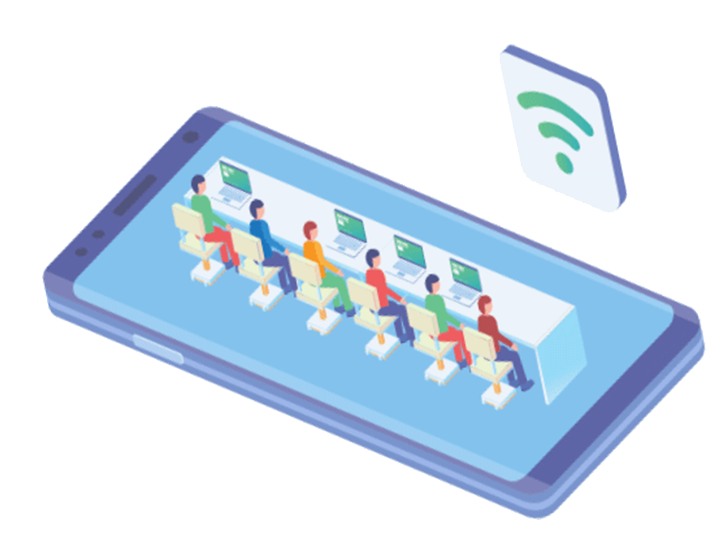 ターゲットにアプローチ